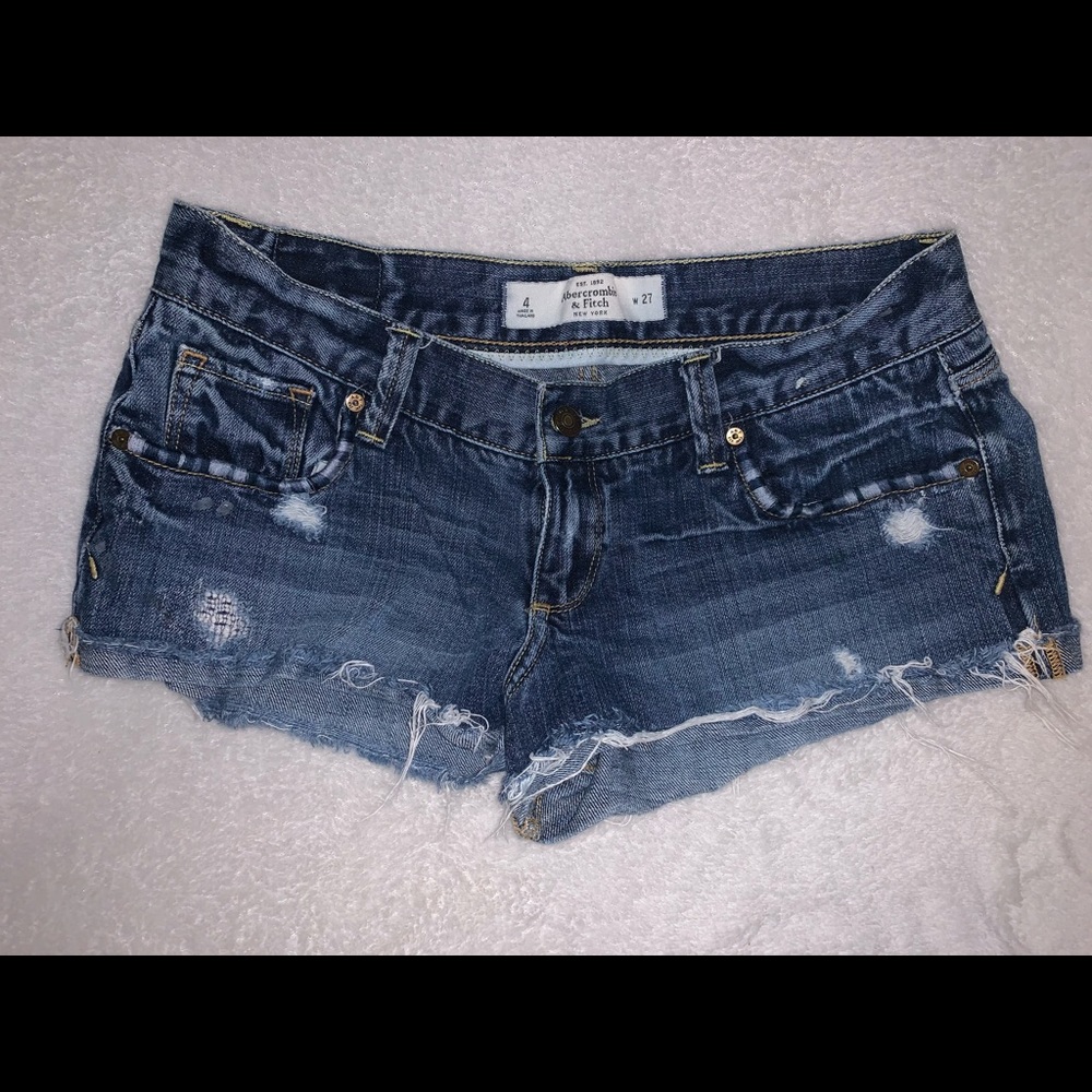 Abercrombie and Fitch jean shorts size 4